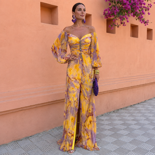 Viktorija – Elegantna Plisirana Haljina