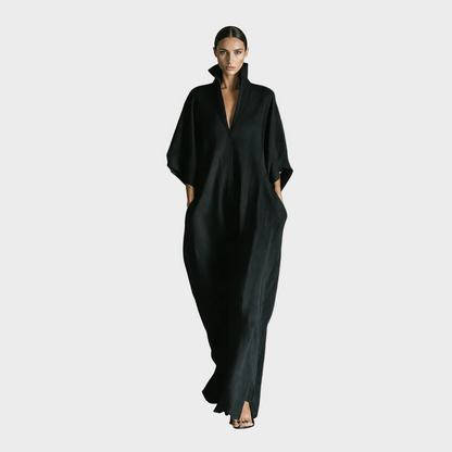 Tjaša – Elegantna Minimalistička maxi haljina