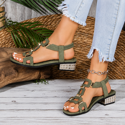 Lara – ortopedske sandale s elegantnom petom