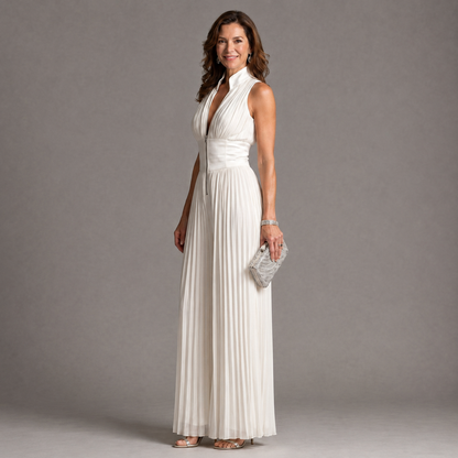 Valentina – Elegantan Plisiran Kombinezon