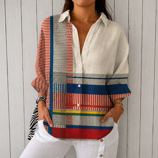 Tina – Lagana Bluza S jedinstvenim uzorkom