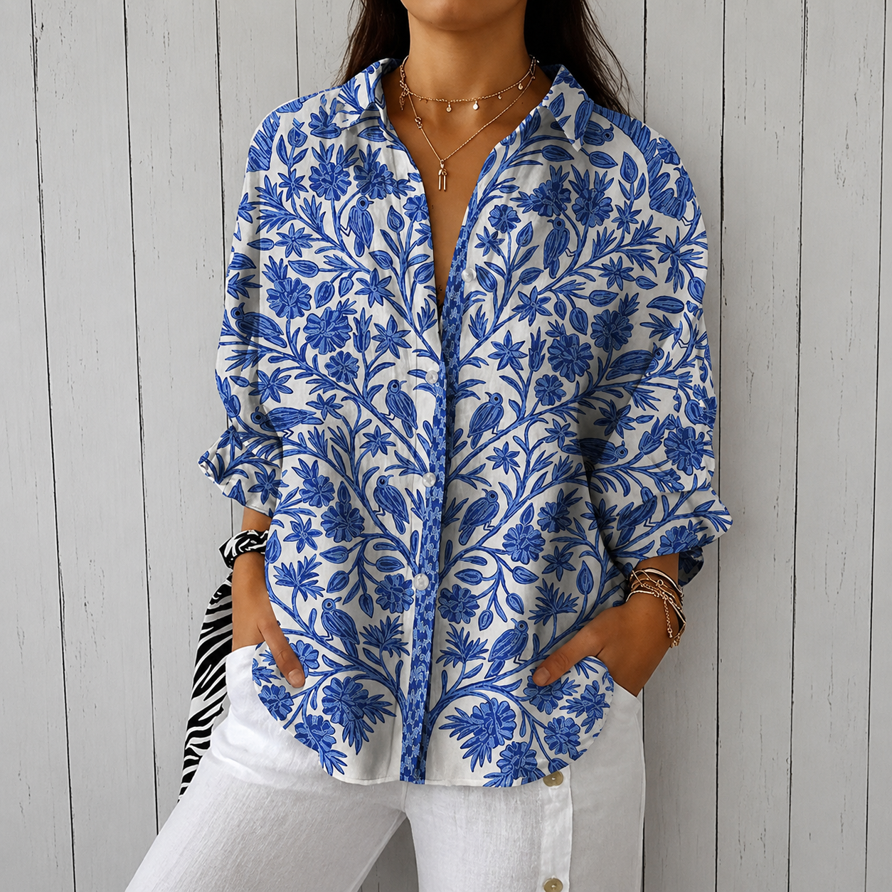 Jana – Lagana Bluza S jedinstvenim uzorkom