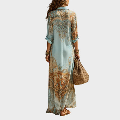Larisa – Boho maxi haljina