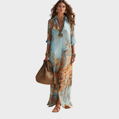 Larisa – Boho maxi haljina