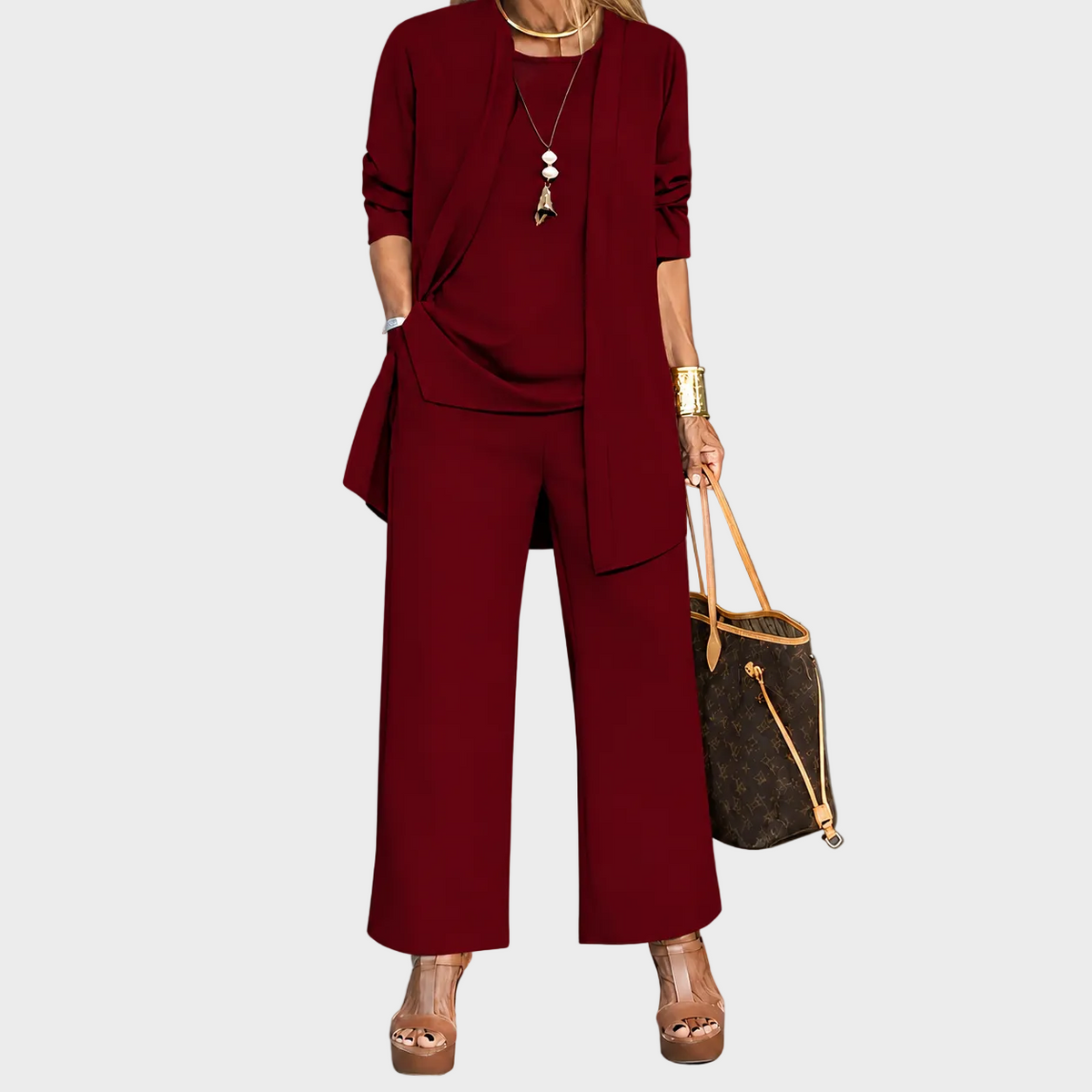 Marina – Elegantni Trodijelni Komplet