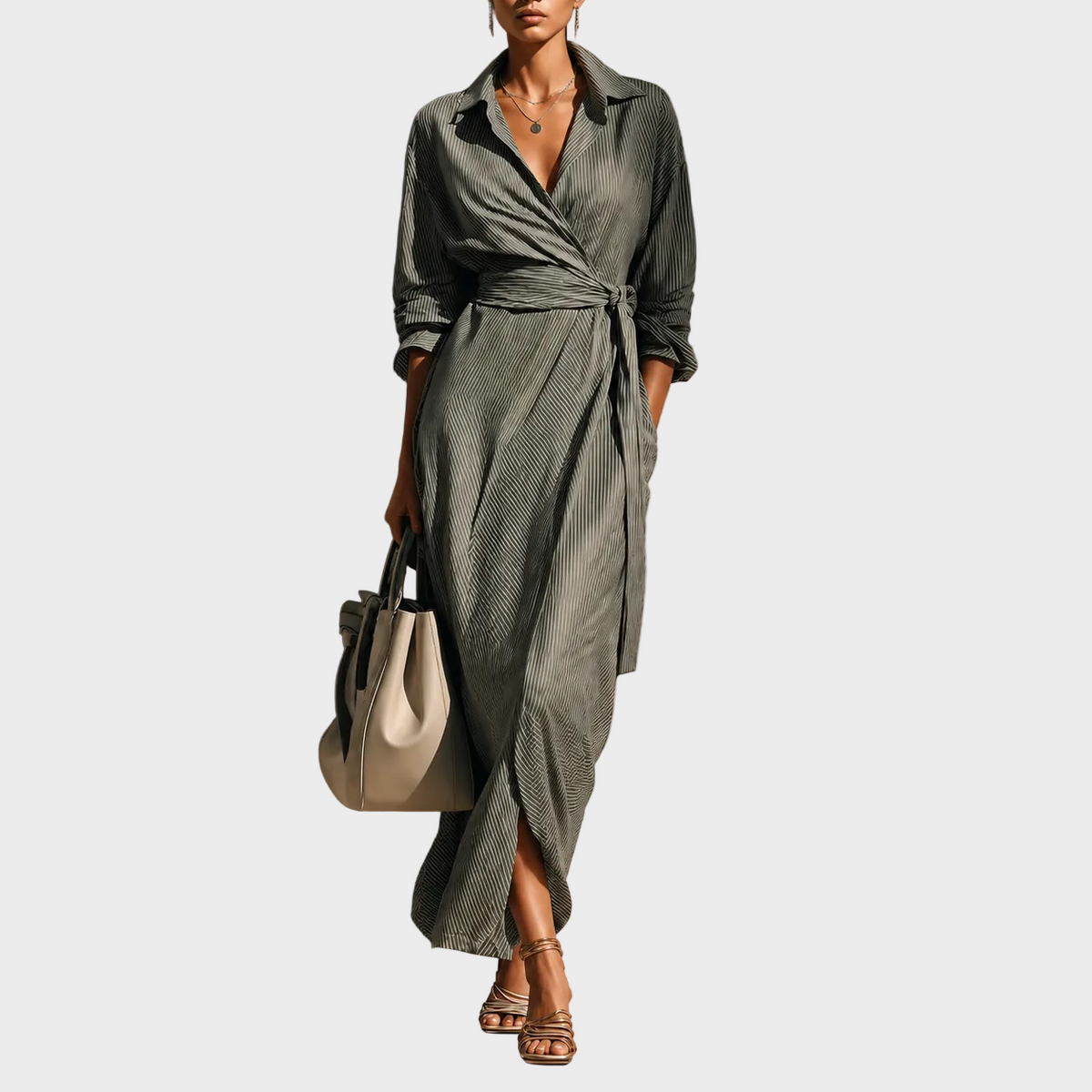 Valerija – Elegantna Midi Haljina