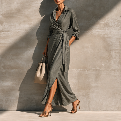 Valerija – Elegantna Midi Haljina