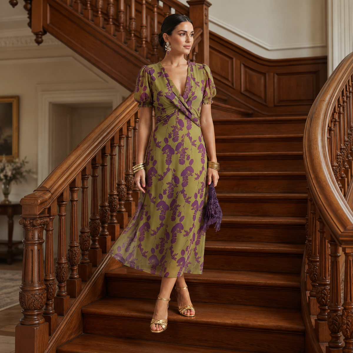 Valentina – Elegantna Midi Haljina