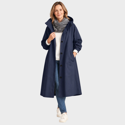 Ivana – Elegantni Dugi Baloner S Kapuljačom