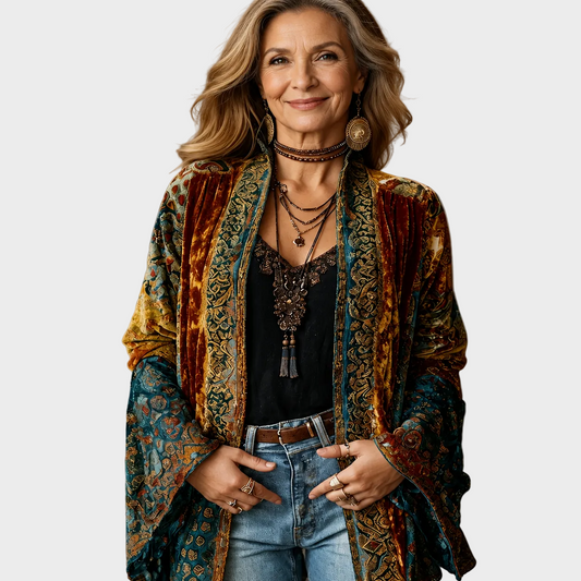 Aurora – Elegantan Boho Kimono