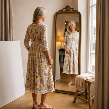 Florina – Elegantna cvjetna haljina