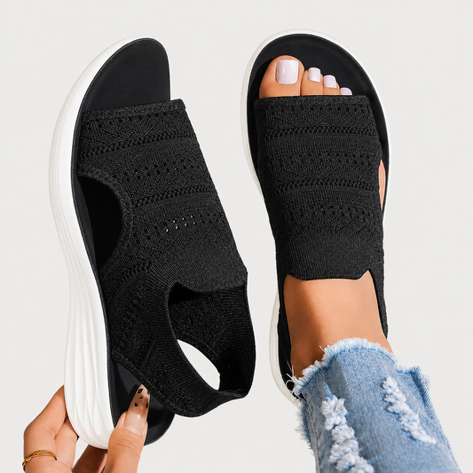 Nina – Ortopedske pletene sandale
