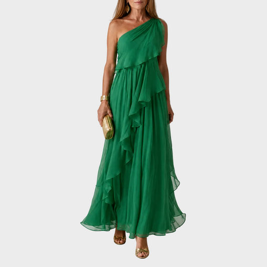 Eva – Elegantna Enoramna Šifonska Haljina