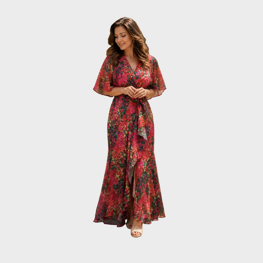 Maja – Elegantna Cvjetna maxi haljina