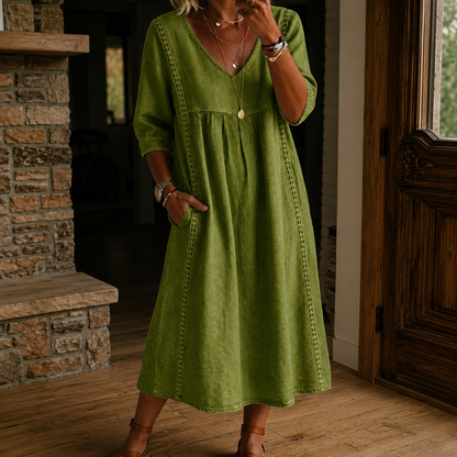 Sara – Lanena Haljina
