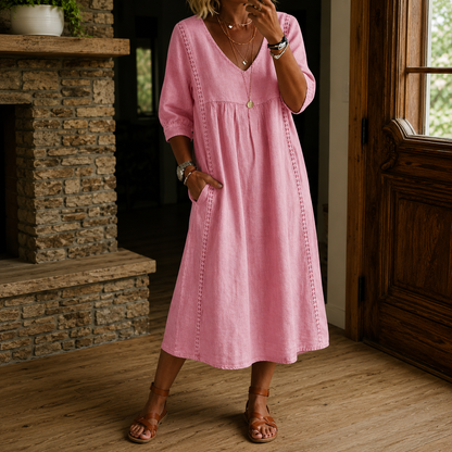 Sara – Lanena Haljina