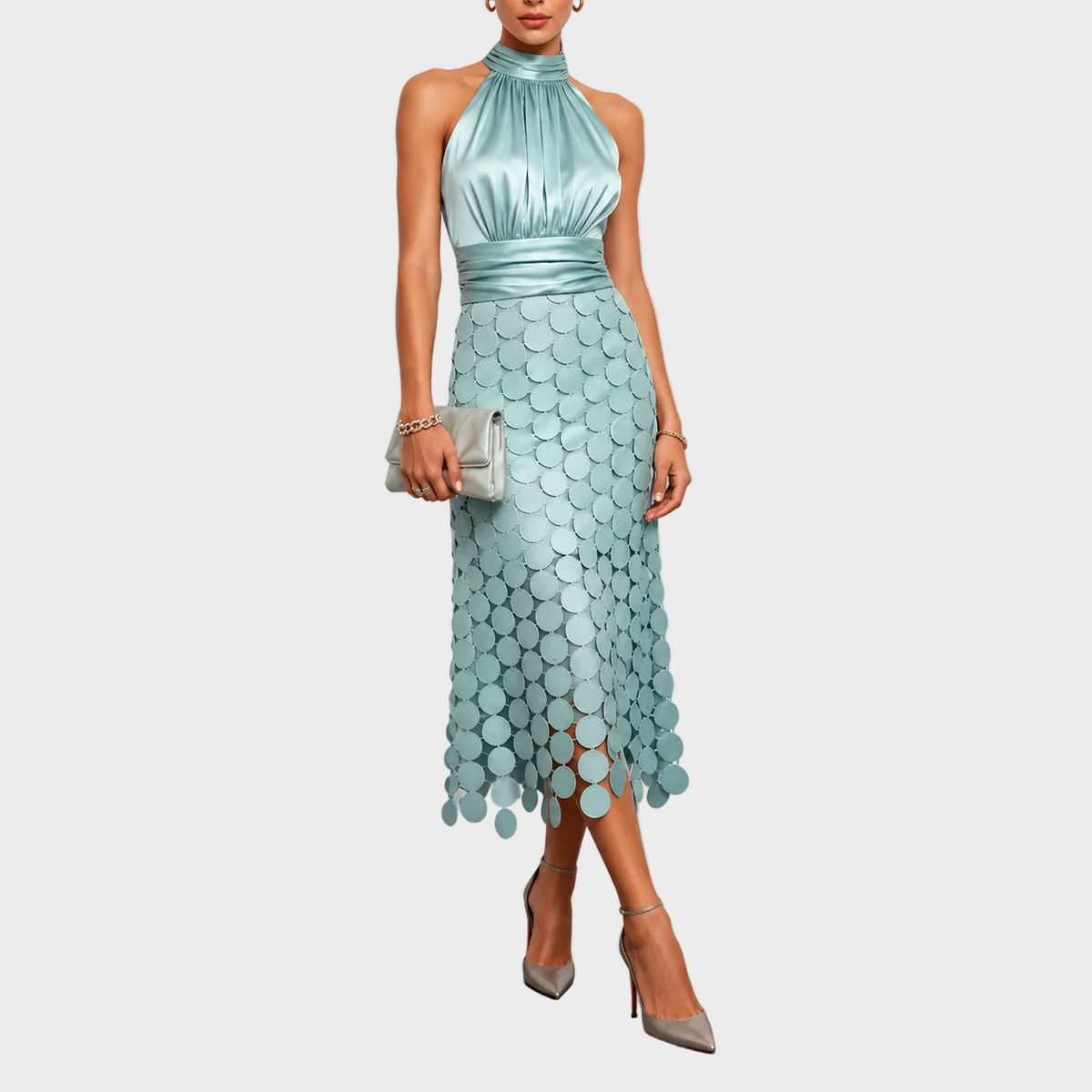 Antonija – Elegantna Midi Haljina