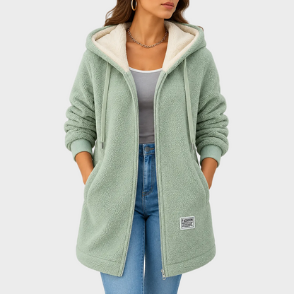 Katarina – Topla Teddy Jakna S Kapuljačom