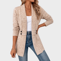 Ivana – Elegantni Dugi Pleteni Kardigan