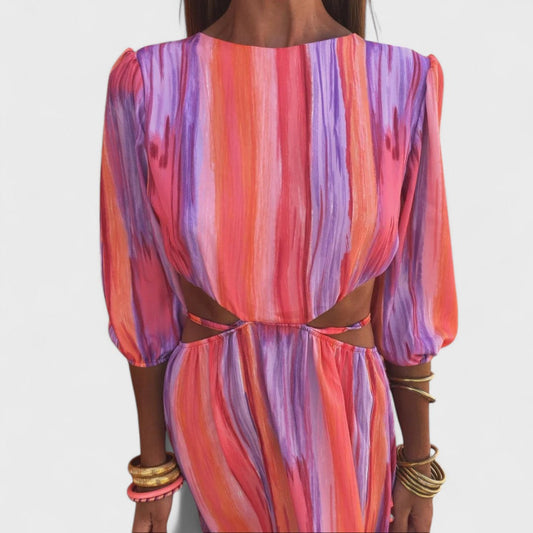 Samantha - Elegantna haljina s izrezima
