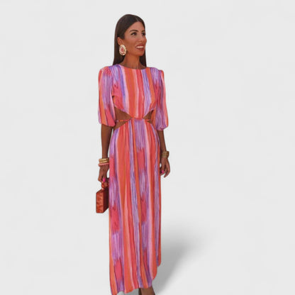 Samantha - Elegantna haljina s izrezima