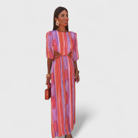 Samantha - Elegantna haljina s izrezima