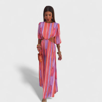 Samantha - Elegantna haljina s izrezima