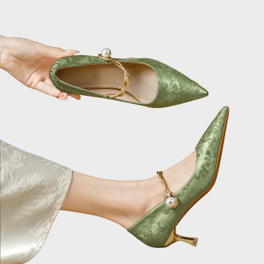 Valentina – Elegantne Cipele S Biserom
