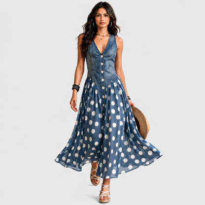 Bianca – Elegantna Midi Haljina