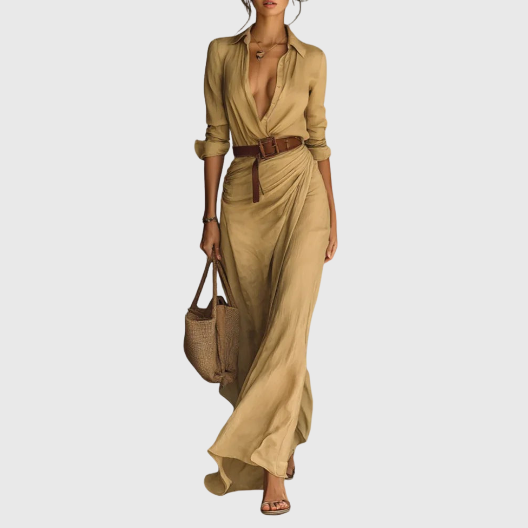 Thames – Elegantne zavinovací maxi haljine