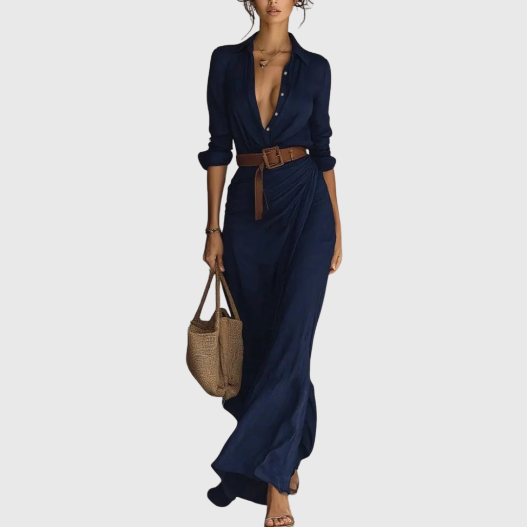 Thames – Elegantne zavinovací maxi haljine