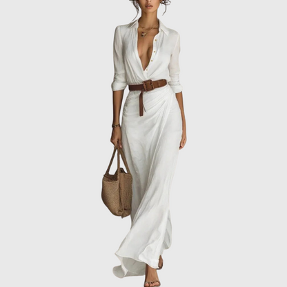 Thames – Elegantne zavinovací maxi haljine