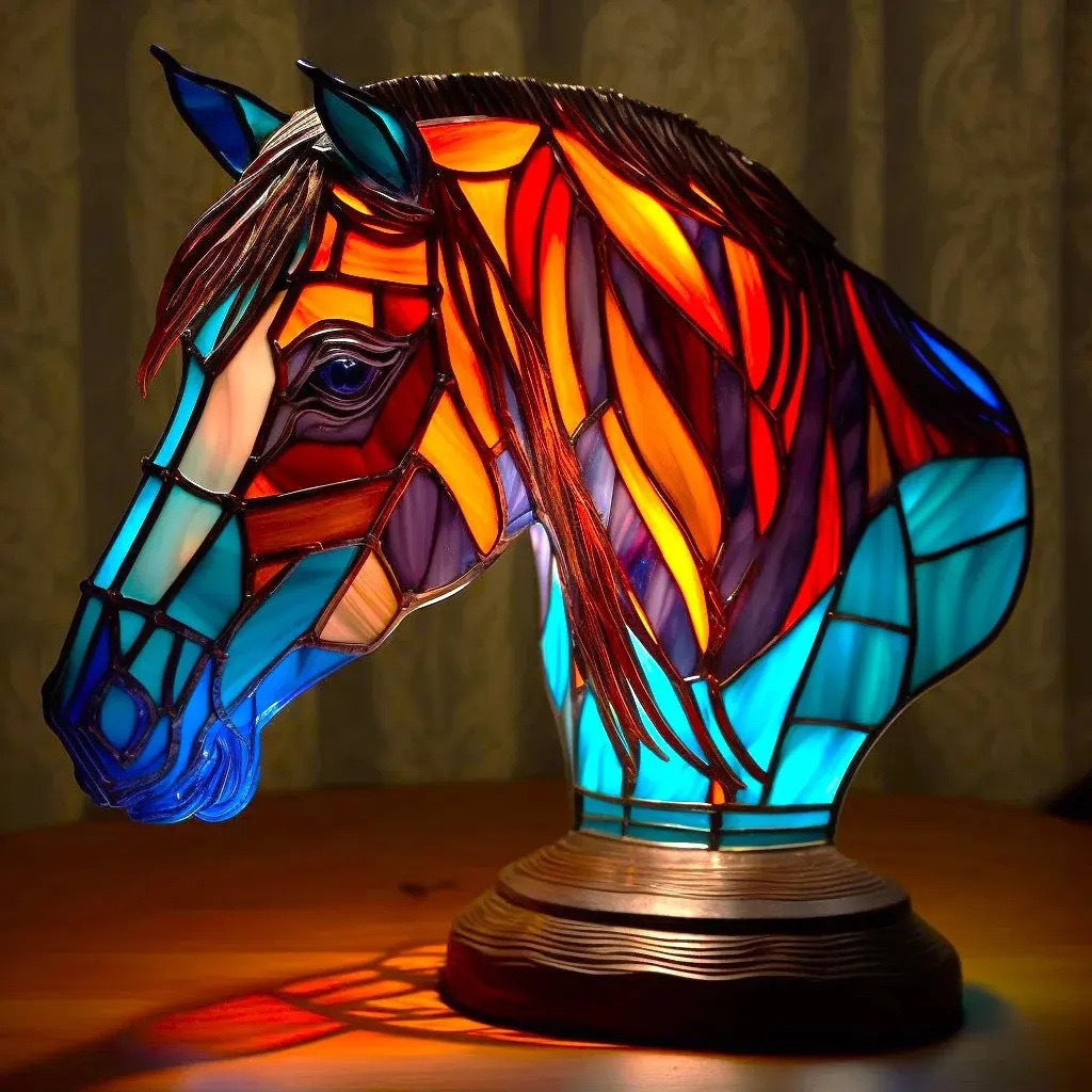Dama – Vitražna Lampa