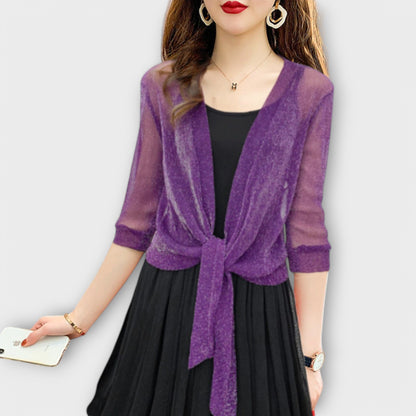 Olivia - Bluza s odprtim sprednjim delom