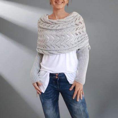 Celeste – Elegantni Pleteni Šal