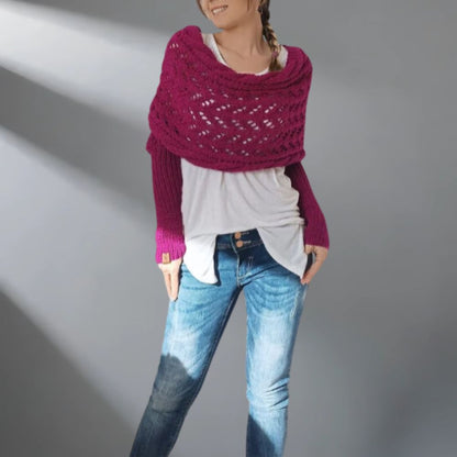 Celeste – Elegantni Pleteni Šal