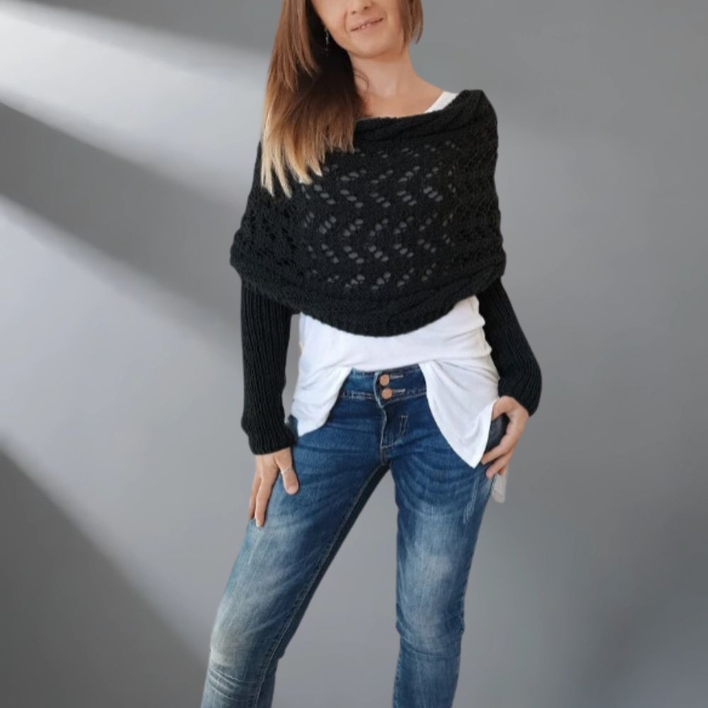 Celeste – Elegantni Pleteni Šal