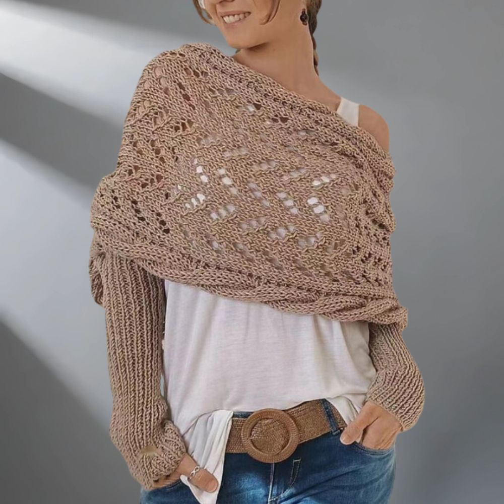 Celeste – Elegantni Pleteni Šal