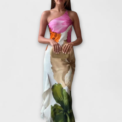 Sapphire - Elegantne Maxi Odjevni komad s Patchworkom