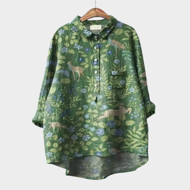 Mariska | Premium bluza s cvjetnim uzorci