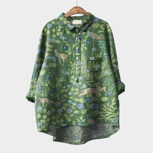 Mariska | Premium bluza s cvjetnim uzorci