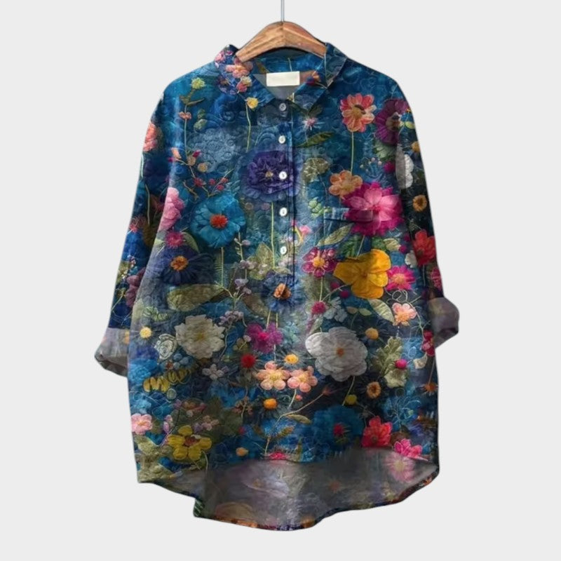 Brigitte | Premium bluza s čipkom