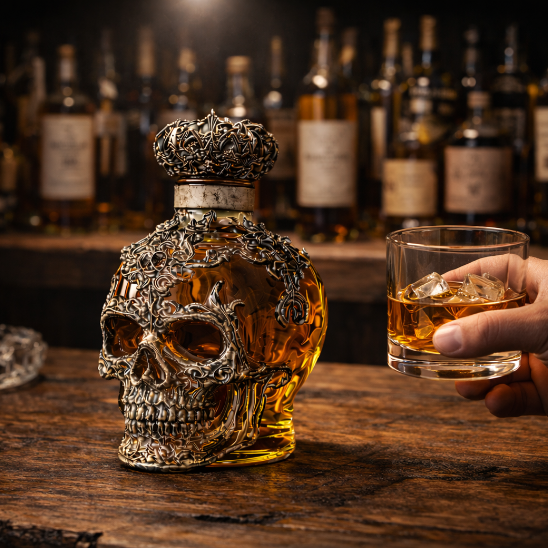 boca za viski - Skulls Izdanje