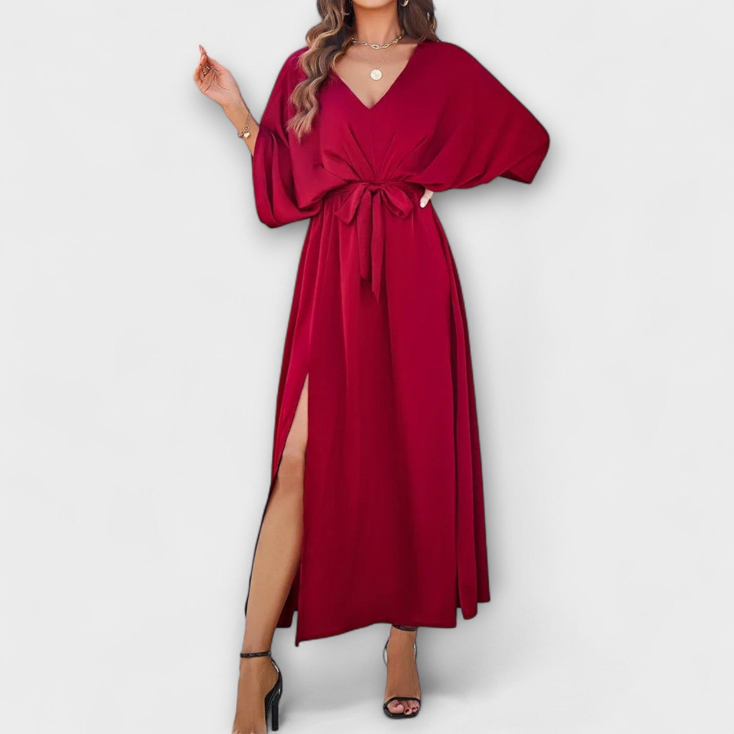 Sabrina - maxi haljina s s U-izrezom