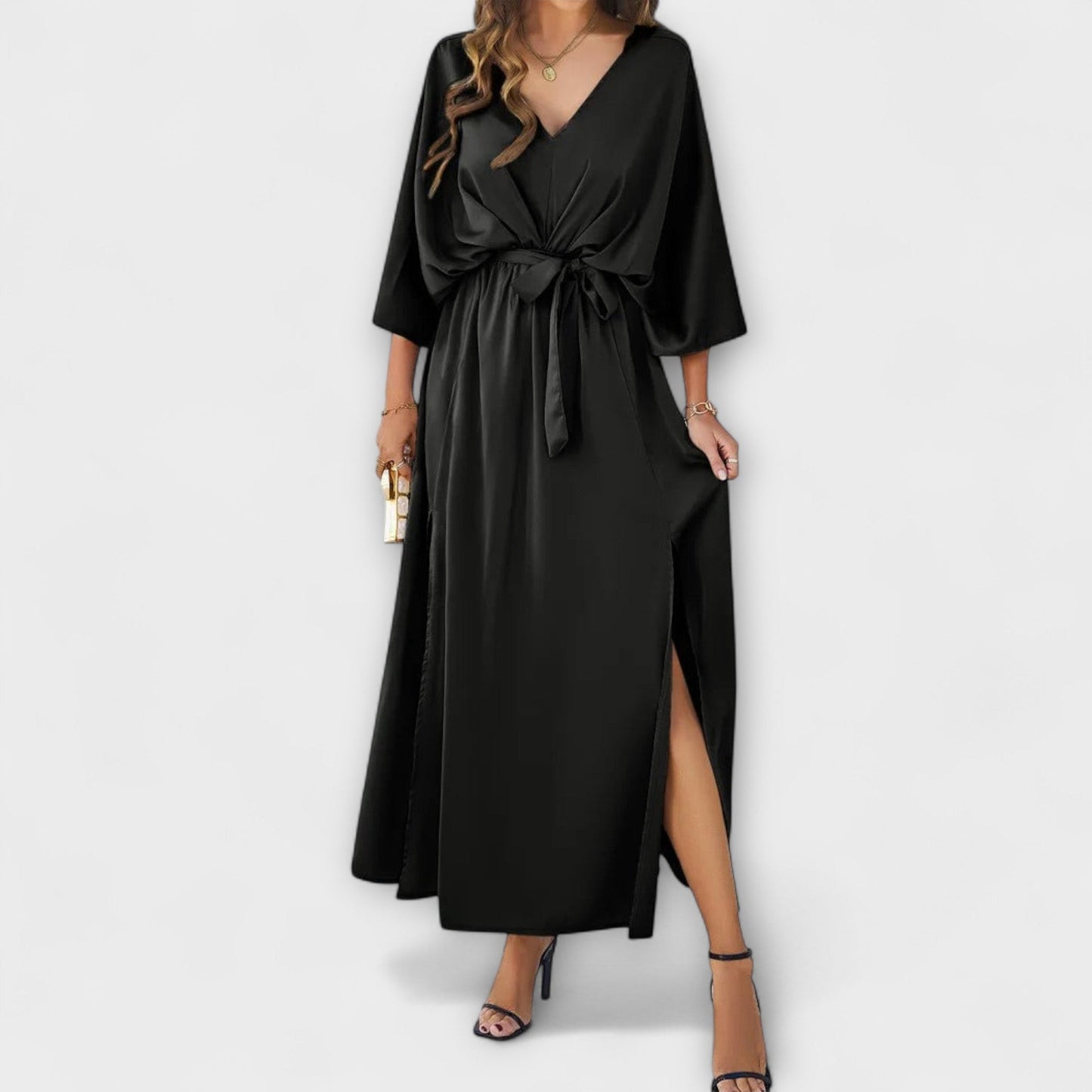 Sabrina - maxi haljina s s U-izrezom