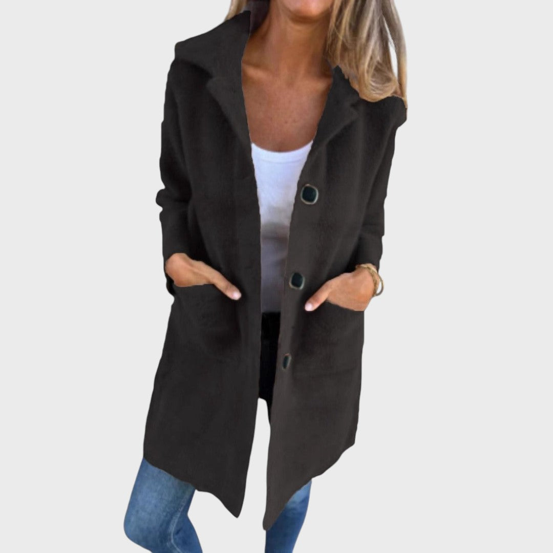 Karolína | Elegantna, Gruba Jakna