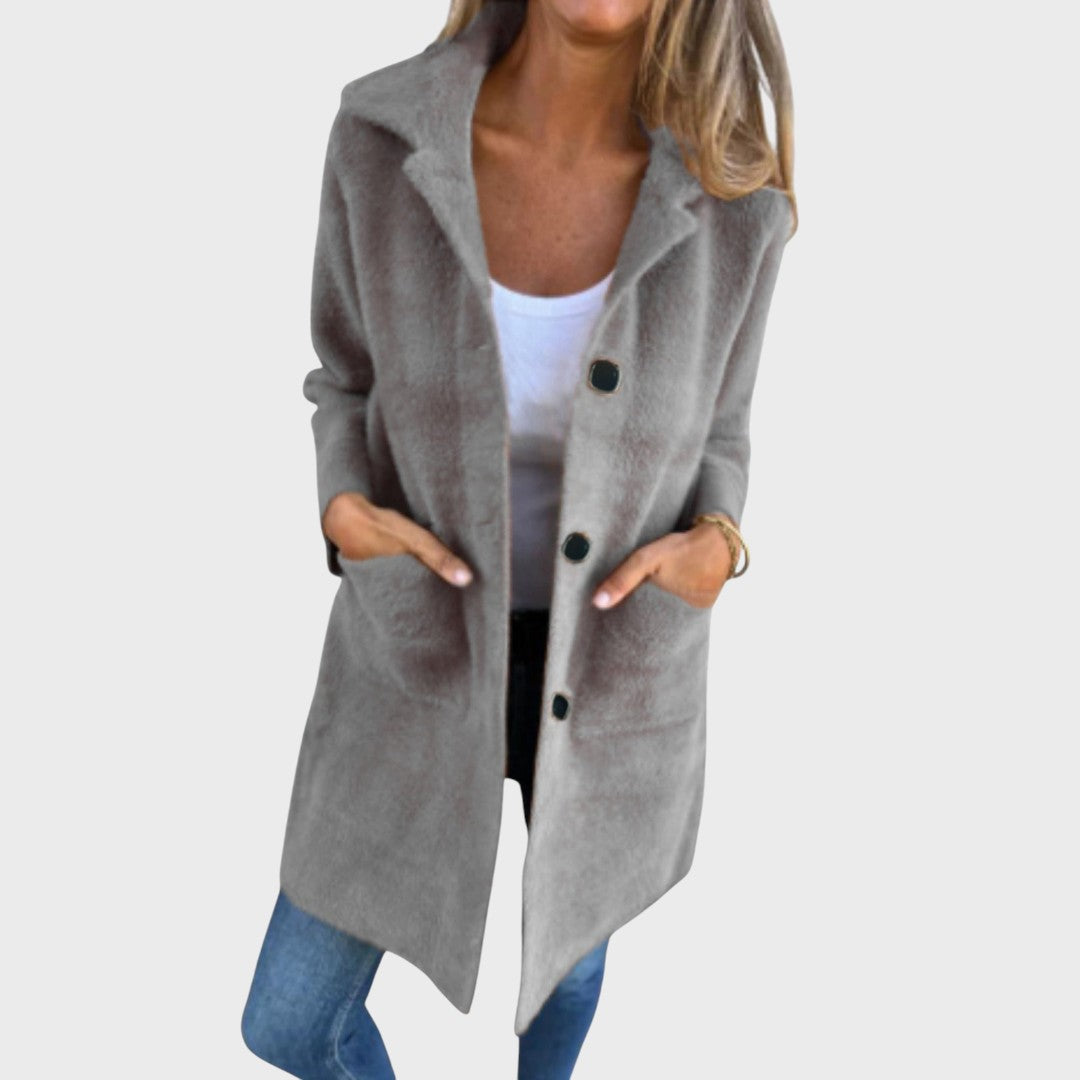 Karolína | Elegantna, Gruba Jakna
