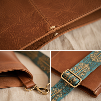 Lucija – Elegantna Torba S Ukrasnim Remenom
