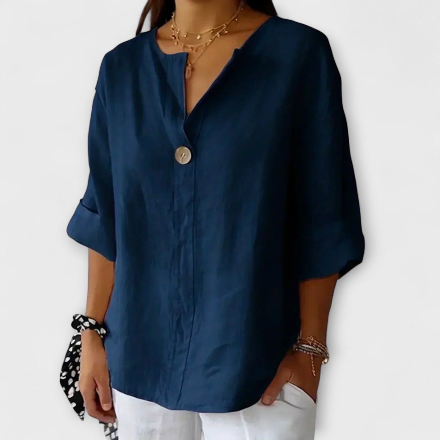 Nicole - Casual Platnena Bluza