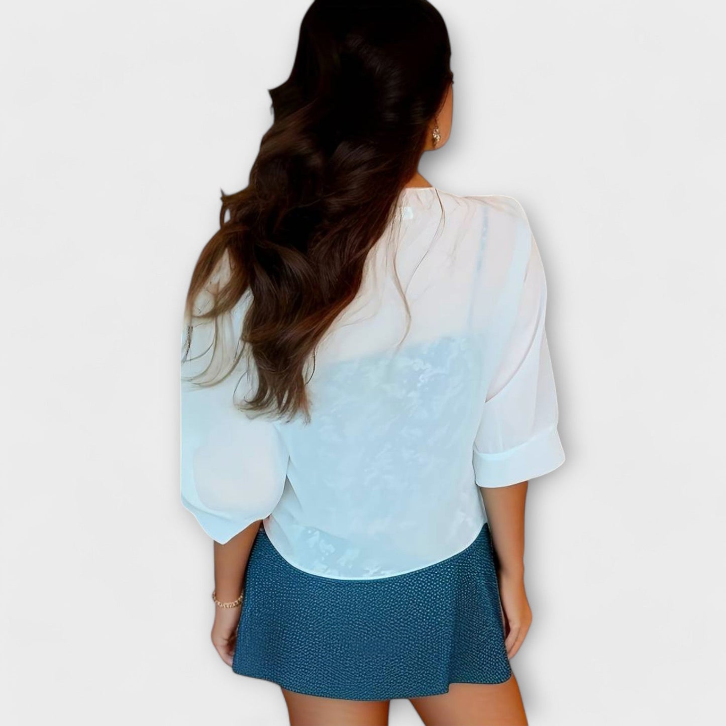 Olivia - Bluza s odprtim sprednjim delom